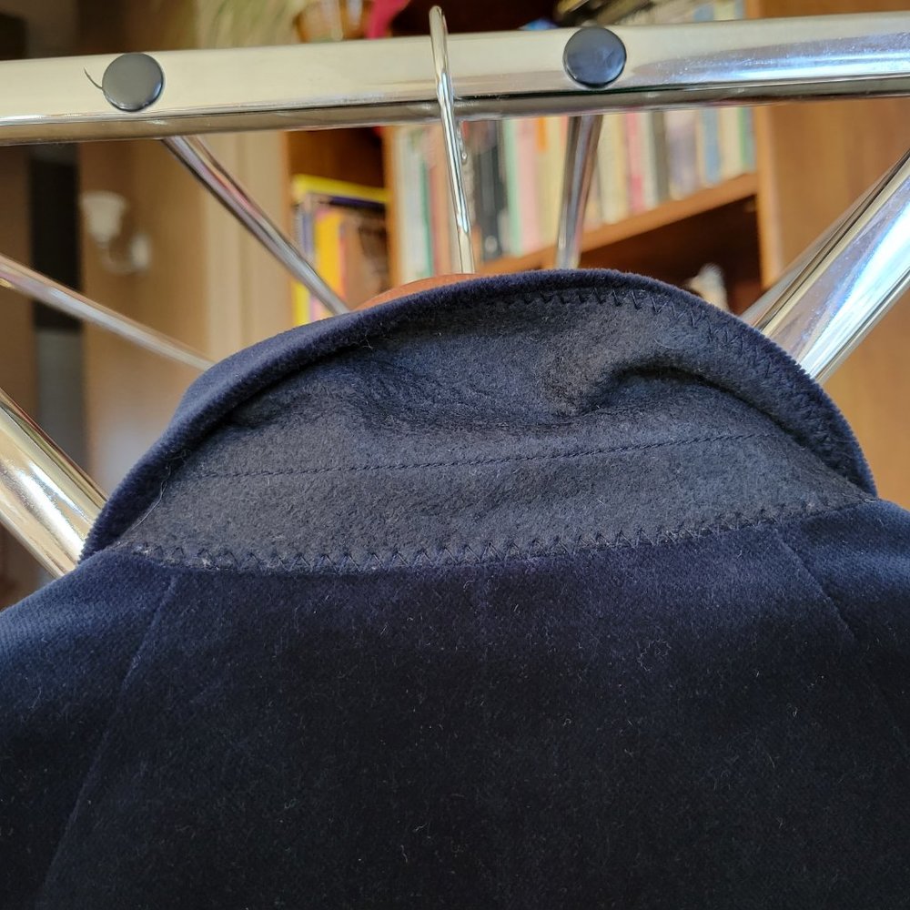 NWOT J. Crew Schoolboy Velvet Blazer INDIGO/MIDNIGHT BLUE 0 - Picture 6 of 9